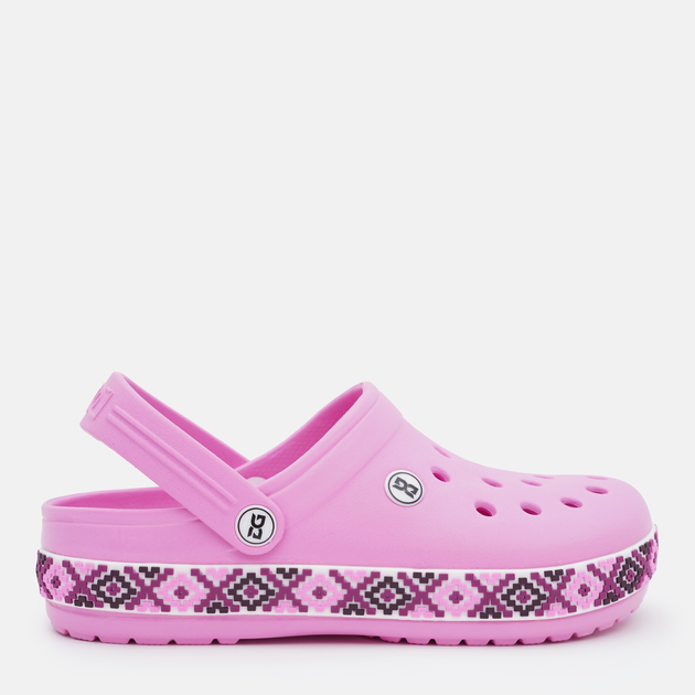 Жіночі крокси Dago Style 422 36 22.5 см Рожеві від Rozetka на платформі USKIDKA Акція на Жіночі крокси Dago Style 422 36 22.5 см Рожеві від Rozetka