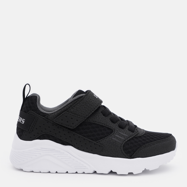 Акція на Підліткові кросівки для хлопчика Skechers Uno Lite - Zelton 403696L BKW 37 Чорні від Rozetka