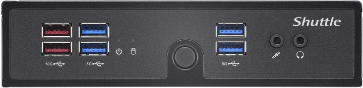 Комп'ютер Shuttle XPC Slim DS50U7 Black - зображення 5