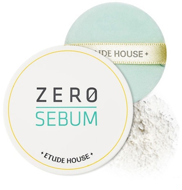 Акція на Пудра мінеральна Etude House Zero Sebum Drying Powder Матуюча для жирної та комбінованої шкіри 6 г від Rozetka