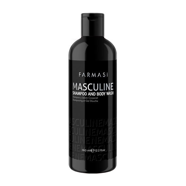 Мужской шампунь и гель для душа 2 в 1 Masculine Farmasi 360 мл - изображение 8