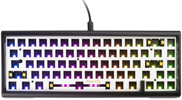 Основа для клавіатури Ducky Tinker 65 Barebone RGB ANSI Black (100353878) - зображення 1