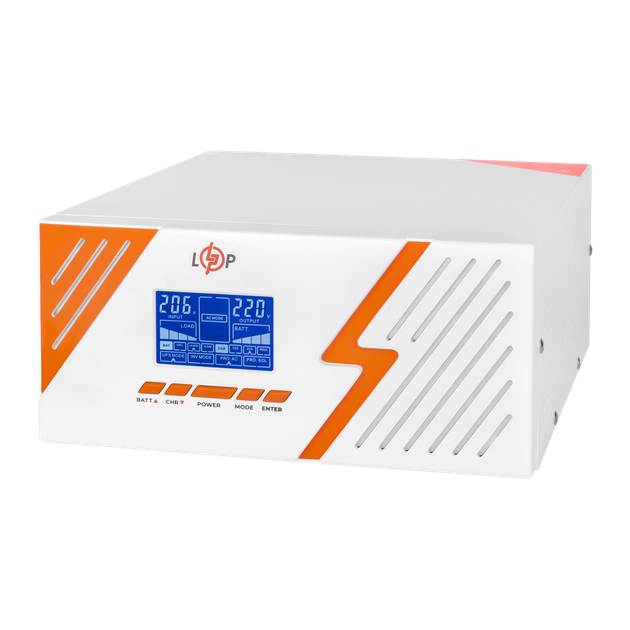 ИБП LogicPower LPM-PSW-1500VA White (22755) - 12 В, Линейно-интерактивный на 1050 Вт, чистая синусоида. - Фото 2 ИБП LogicPower LPM-PSW-1500VA White (22755) - 12 В, Линейно-интерактивный на 1050 Вт, чистая синусоида. - изображение 2