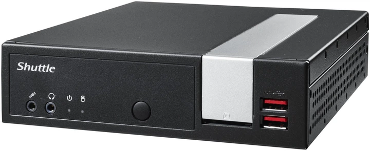 Nettop Shuttle XPC slim Barebone DL20N (DL20N6V2) Black - obraz 3