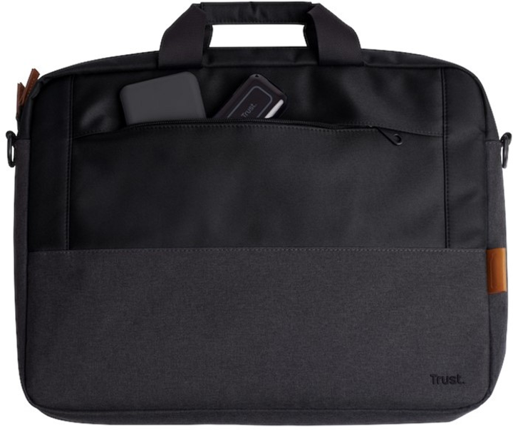 Сумка для ноутбука Trust Lisboa 16" Black (8713439252460) - зображення 3