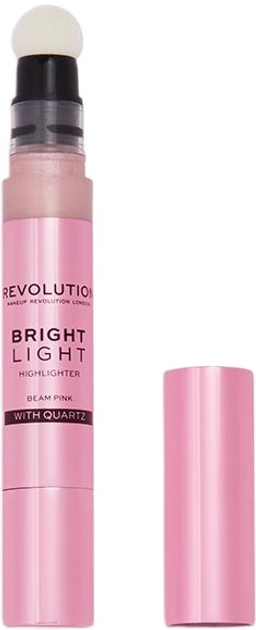 Rozświetlacz do twarzy Revolution Make Up Bright Light Highlighter Beam Pink 3 ml (5057566555814) - obraz 1