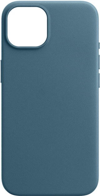 Чехол для смартфона ArmorStandart FAKE Leather Case для Apple iPhone 15 Sea Blue (ARM76292) - Фото 1 Чехол для смартфона ArmorStandart FAKE Leather Case для Apple iPhone 15 Sea Blue (ARM76292) - изображение 1