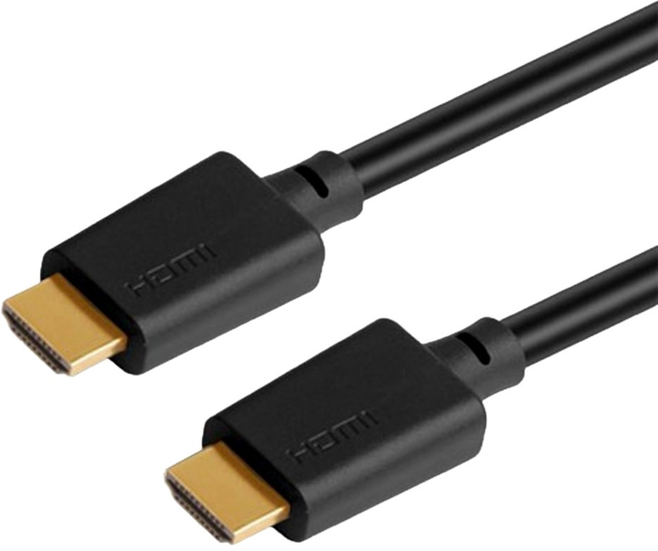 Kabel Techly HDMI - HDMI 1 m Black (8051128105193) - obraz 1