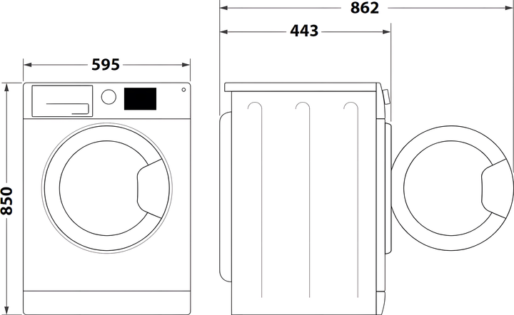 Стиральная машина узкая Indesit OMTWSC 51052 W UA - изображение 12