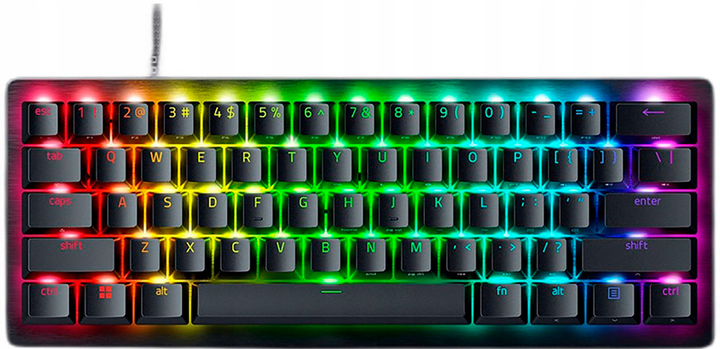 Клавіатура дротова Razer Huntsman Mini USB Black (RZ03-03390700-R3N1) - зображення 1