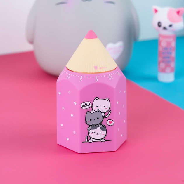 Таймер мехінічний Kite Cute Cats до 60 хв (K24-171-1) - зображення 6