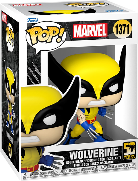 Figurka Funko POP Marvel: Wolverine 50th - Ultimate Wolverine (Classic) (5908305247760) - obraz 1
