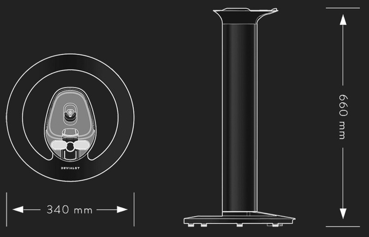 Стійка Devialet Tree Black - зображення 2