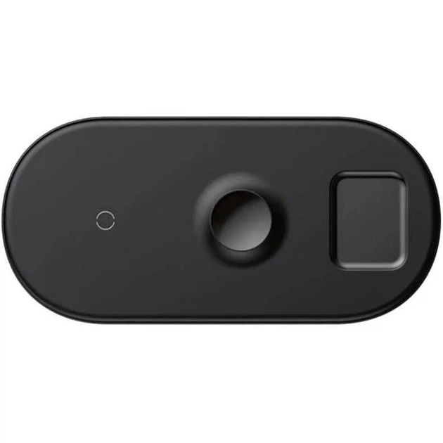 Бездротове зарядний пристрій Baseus 18 W 3 in 1 - Phone + Watch +Pods (WX3IN1-C01) Black - зображення 3
