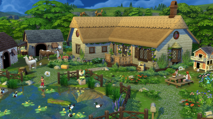 Gra PC The Sims 4 Wiejska sielanka (Klucz elektroniczny) (5908305248217) - obraz 2