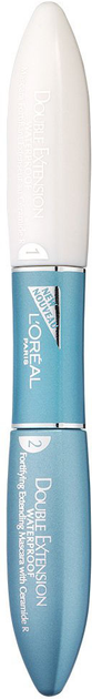 Tusz do rzęs L'Oreal Paris Double Extension Wodoodporny Czarny 12 ml (3600520290126) - obraz 1