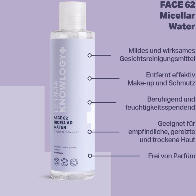 Woda micelarna Dermaknowlogy Face 62 200 ml (5709954038200) - obraz 3