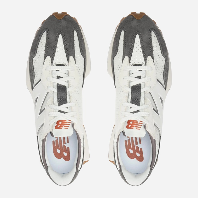 Чоловічі кросівки New Balance 327 MS327PJ 42 (8.5US) Бежевий/Сірий (196652925478) - зображення 5