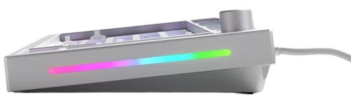 Основа для клавіатури Glorious GMMK PRO Barebone ANSI White Ice (GLO-GMMK-P75-RGB-W) - зображення 2