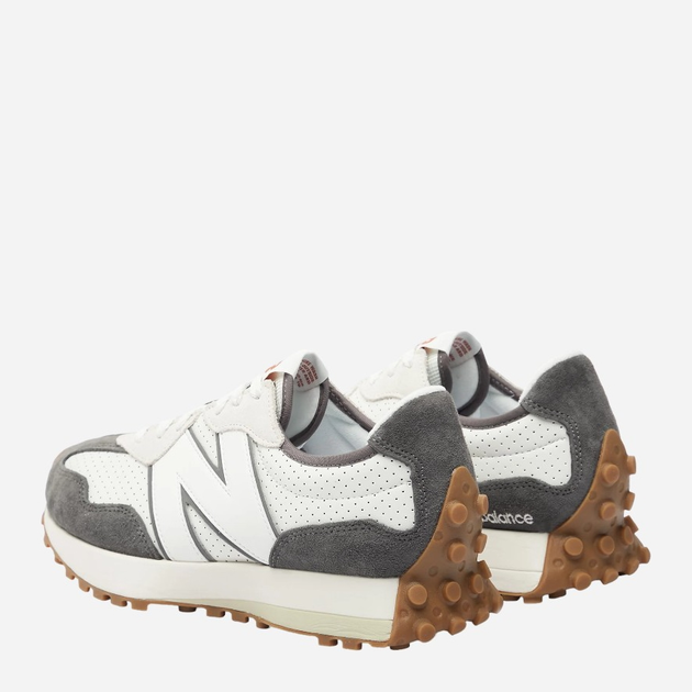 Buty sportowe męskie New Balance 327 MS327PJ 43 (9.5US) Beżowy/Szary (196652925492) - obraz 4