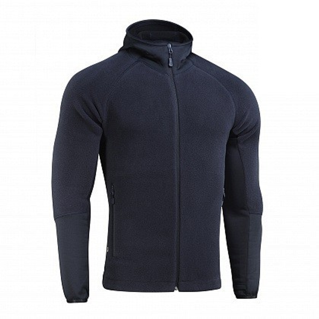 Кофта M-Tac Hoodie Polartec Sport Dark Navy Blue Размер S - изображение 2