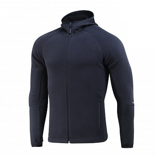 Кофта M-Tac Hoodie Polartec Sport Dark Navy Blue Розмір L - зображення 1