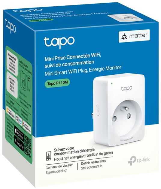 Розумна Wi-Fi розетка TP-LINK Tapo P110M – купити онлайн на ROZETKA
