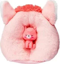 Лялька Barbie Cutie Reveal (Series Fantasy) Llama Plush Costume - Красуня Барбі з вихованцем у плюшевому костюмі лами (HJL60) - Ігровий набір Mattel - зображення 6