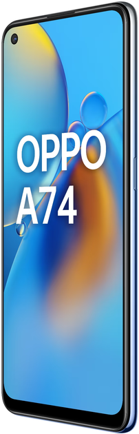 Смартфон 6.43" OPPO A74 CPH2219 6/128Gb 4G 2-SIM NFC 48/16Мп 8 ядер Android 13 Midnight Blue - изображение 4
