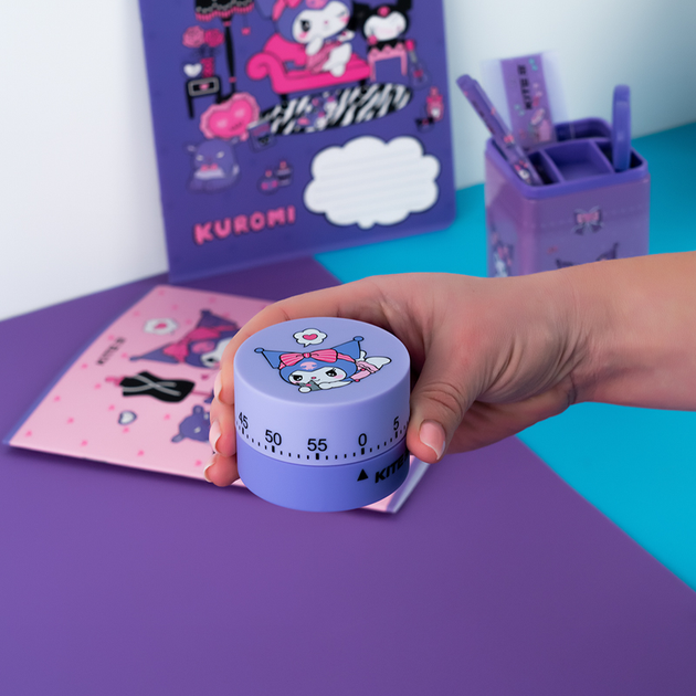Таймер механічний Kite Kuromi до 60 хв (HK24-172-1) - зображення 7