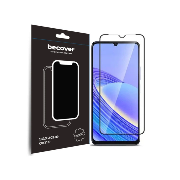 Скло захисне BeCover TCL 40 SE (T610K2) Black (711380) - Фото 1 Скло захисне BeCover TCL 40 SE (T610K2) Black (711380) - изображение 1