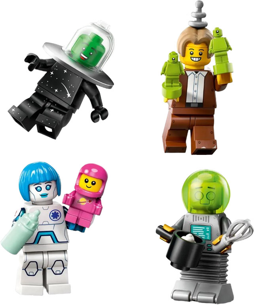Мініфігурка LEGO Мініфігурки Космос Серія 26 (71046) - зображення 5