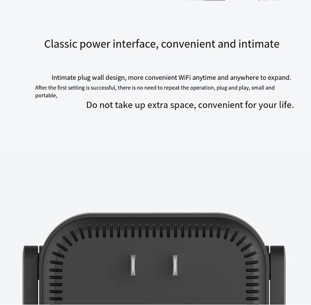 Ретранслятор для мережі Wifi Xiaomi Amplifier Pro.Чорний - зображення 3