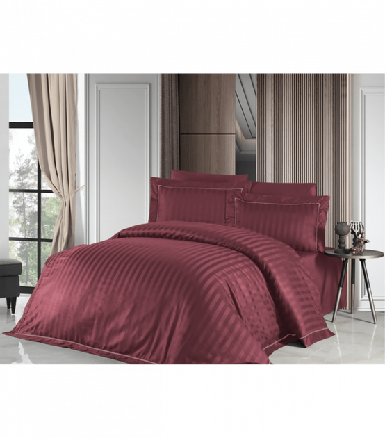 Комплект постельного белья Deluxe Satin Dark Series First Choice - First Choice - DLX-33 Novel Line Rose - Евро - Темно-розовый - Фото 1 Комплект постельного белья Deluxe Satin Dark Series First Choice - First Choice - DLX-33 Novel Line Rose - Евро - Темно-розовый - изображение 1
