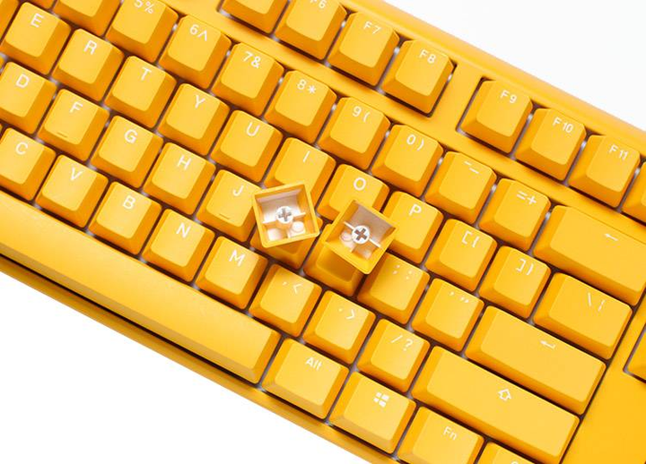 Клавіатура дротова Ducky One 3 Yellow TKL RGB LED MX-Black 100042999 (WLONONWCRA192) - зображення 2