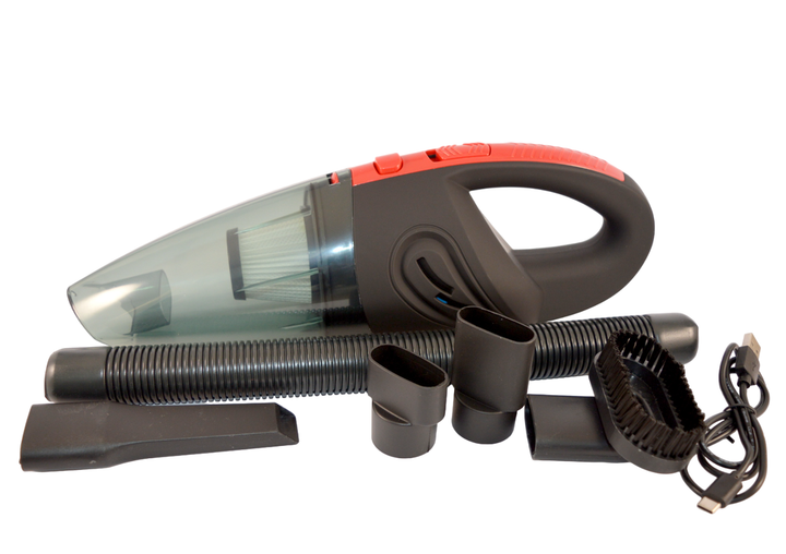 Автомобільний пилосос EAFC Wireless Vacuum Cleaner R-6053 120W червоний - изображение 4
