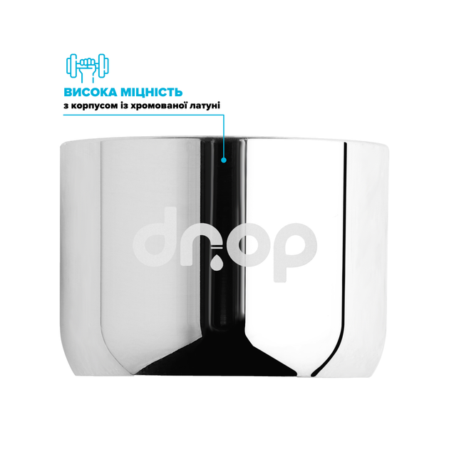 Водозберігаючий аератор DROP PM03T-22 для змішувача - Економія 75%, 3 л/хв, внутрішня F 22 мм - зображення 6