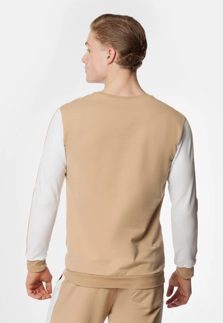 Світшот чоловічий бежевий Arber Sweatshirt Mix JM-7 L зріст 4 бежевий (M17.04.17.213) - изображение 3