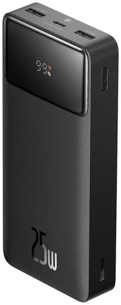 УМБ Baseus Bipow Digital Display Fast charge Power bank 20000 mAh 25W Black (PPBD020301) - зображення 3