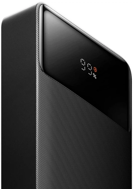УМБ Baseus Bipow Digital Display Fast charge Power bank 20000 mAh 25W Black (PPBD020301) - зображення 8