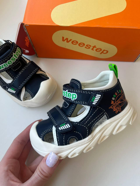 Сандалии для мальчика 14,8 см. Weestep р.23 Темно синий от продавца ...