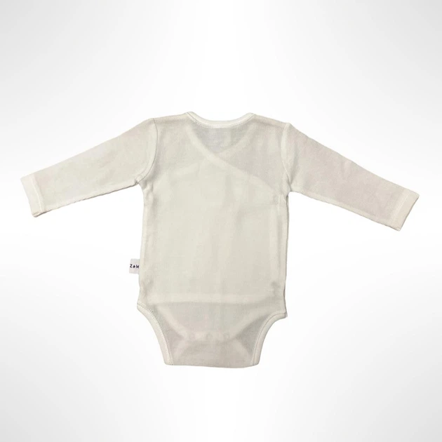 Детское боди ZEYNO&MEMO organic cotton wear (Турция) 68 см Белый (0623) - Фото 2 Детское боди ZEYNO&MEMO organic cotton wear (Турция) 68 см Белый (0623) - изображение 2