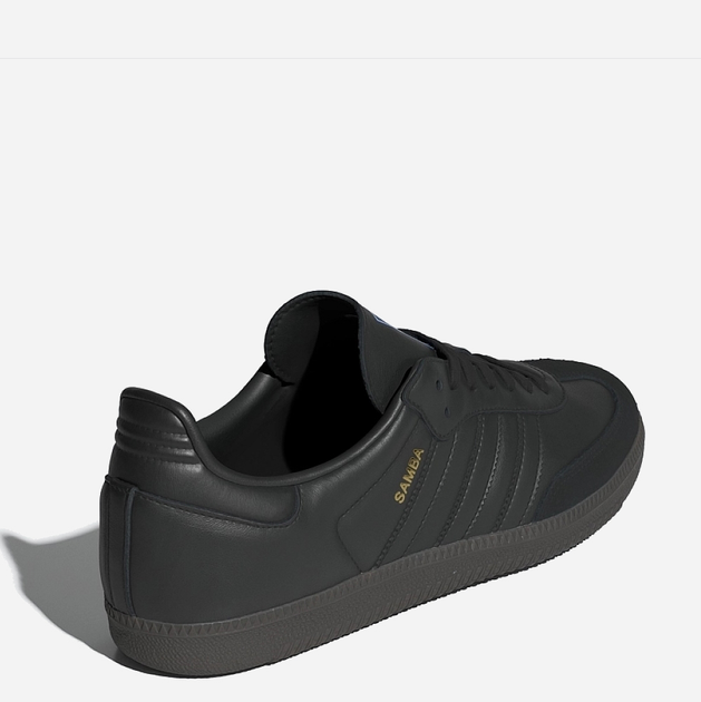 Sneakersy damskie skórzane adidas Originals Samba OG Collegiate IE3438 38 (5UK) Czarne (4067886953130) - obraz 4