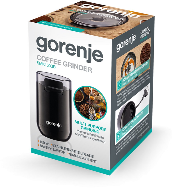 Кавомолка GORENJE SMK150SB - зображення 11