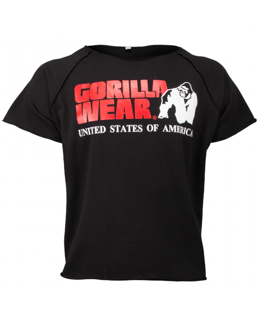 Футболка Gorilla Wear Classic Work Out Top L/XL Чорна (9010790012) - Фото 1 Футболка Gorilla Wear Classic Work Out Top L/XL Чорна (9010790012) - зображення 1