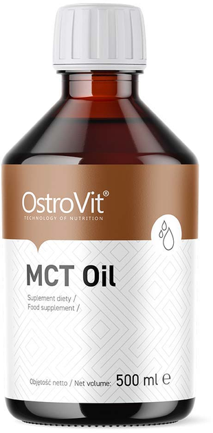 Дієтична добавка OstroVit MCT Oil 500 мл (5903246223705) - зображення 1