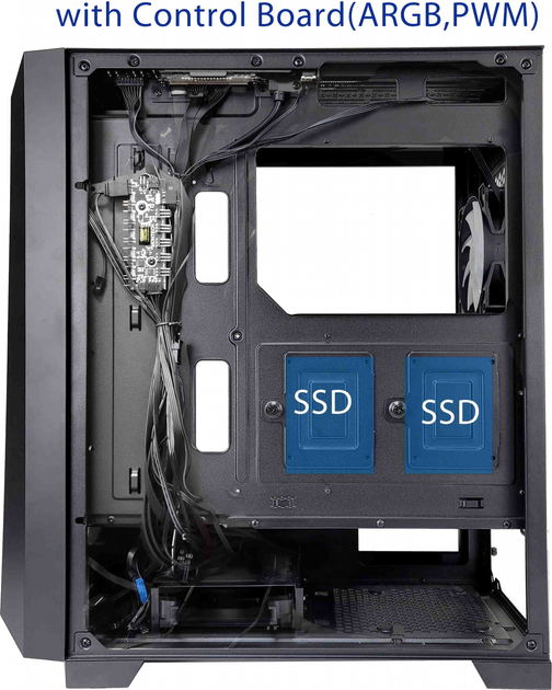 Корпус Xilence Xilent Breeze Performance A+ ATX Black (XG131_X712.RGB) - зображення 9
