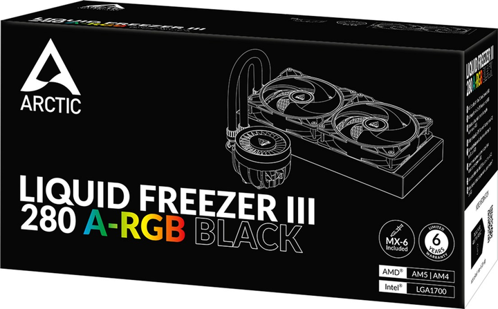 Система рідинного охолодження Arctic Liquid Freezer III 280 A-RGB (ACFRE00143A) - зображення 15