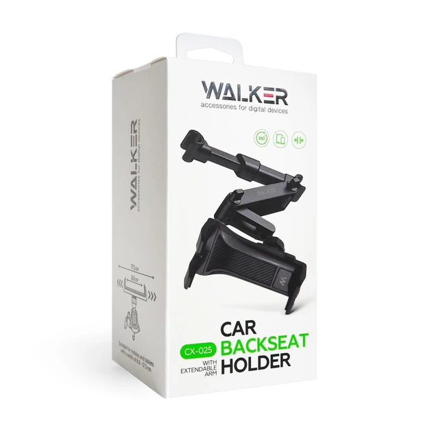 Автотримач WALKER CX-025 black - Фото 10 Автотримач WALKER CX-025 black - изображение 10