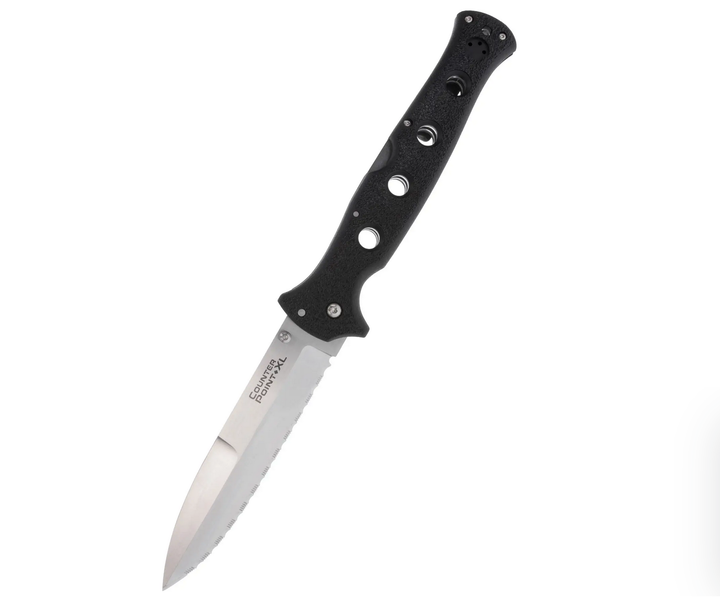 Ніж складаний Cold Steel Counter Point 6" Serrated, Black (CST CS-10AAS) - зображення 2